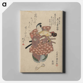 アートパネル-Onoe Kikugorō no Hayano Kanpei
 - 歌川 国貞 Canvas.