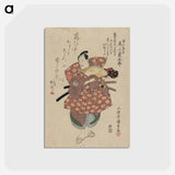 アートポストカード-Onoe Kikugorō no Hayano Kanpei
 - 歌川 国貞 Postcard.