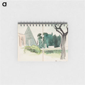アートメモ帳-(unknown) part of a sketchbook - アルバート エーデルフェルト Memo.