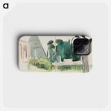 (unknown) part of a sketchbook - アルバート エーデルフェルト Phone Case.