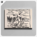 Bathing figure - アーノルド ピーター ワイズ クビンチャン Canvas.