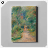 アートパネル-Two Figures on a Path
 - バーンズ・コレクション Canvas.