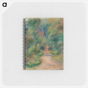 アートメモ帳-Two Figures on a Path
 - バーンズ・コレクション Memo.