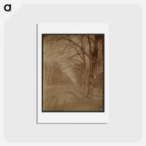 アートポストカード-Avenue de l'Observatoire, 14° Arrondissement
 - ウジェーヌ アジェ Postcard.