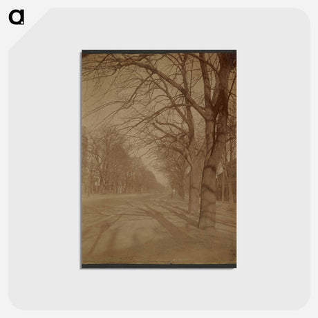 アートポストカード-Avenue de l'Observatoire, 14° Arrondissement
 - ウジェーヌ アジェ Postcard.