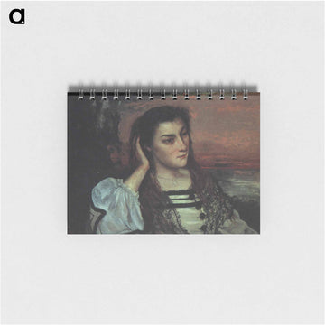 Portrait of Gabrielle Borreau - ギュスターヴ クールベ Memo.