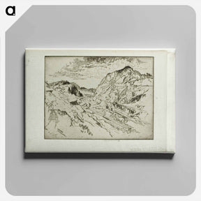 アートパネル-Culebra Cut, Panama
 - ジョセフ ペネル Canvas.