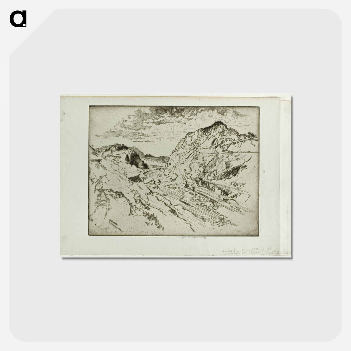 Culebra Cut, Panama
 - ジョセフ ペネル Postcard.