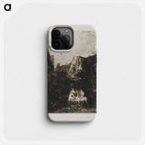 The Two Small Horsemen - Odilon Redon Phone Case.