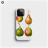 Pear, Pyrus communis - Pierre Joseph Redouté Phone Case.