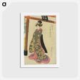 アートポストカード-Actor Kataoka Chodayu as Miura Katakai
 - 歌川 国貞 Postcard.