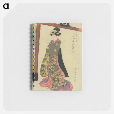 アートメモ帳-Actor Kataoka Chodayu as Miura Katakai
 - 歌川 国貞 Memo.