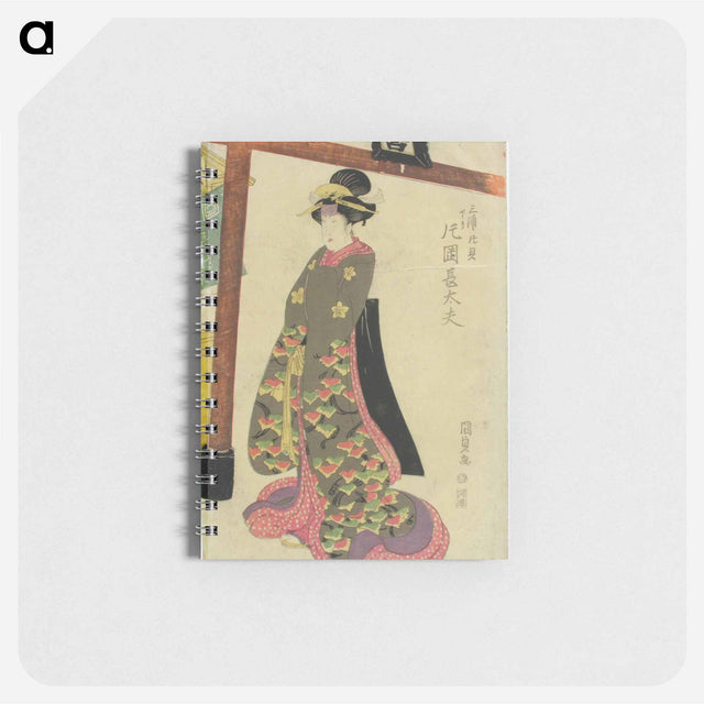アートメモ帳-Actor Kataoka Chodayu as Miura Katakai
 - 歌川 国貞 Memo.