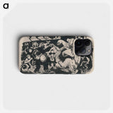 Comedian with a bear - アーノルド ピーター ワイズ クビンチャン Phone Case.