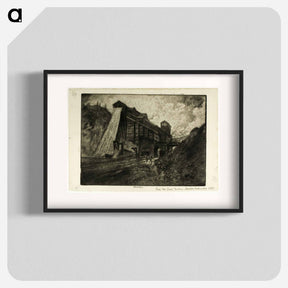 アートポスター-Coal—The Great Incline, Breaker, Mahanoy City
 - ジョセフ ペネル Poster.