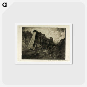 アートポストカード-Coal—The Great Incline, Breaker, Mahanoy City
 - ジョセフ ペネル Postcard.