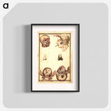 アートポスター-Anatomical Study of the Human Head
 - 国立医学図書館 Poster.