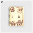 アートメモ帳-Anatomical Study of the Human Head
 - 国立医学図書館 Memo.