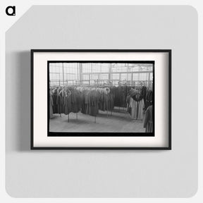 アートポスター-Hightstown Garment Factory Coats
 - ラッセル リー Poster.