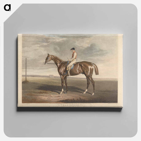 アートパネル-Velocipede. Winner of the St. Leger at the York Spring Meeting.
 - イェール大学アートギャラリー Canvas.