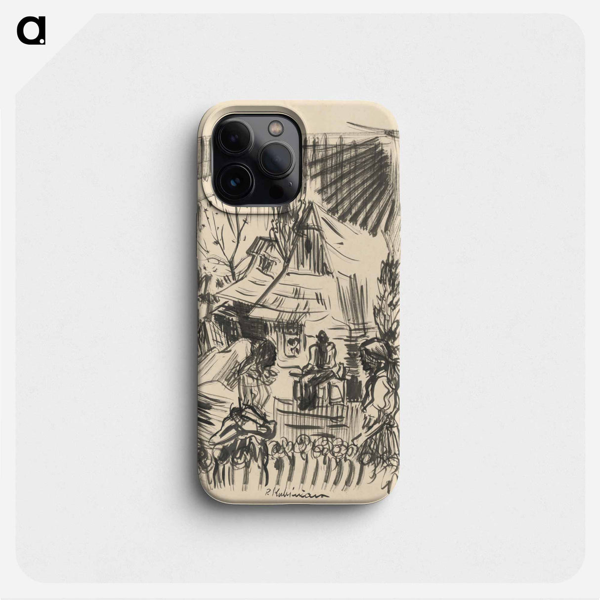 Meeting - アーノルド ピーター ワイズ クビンチャン Phone Case.
