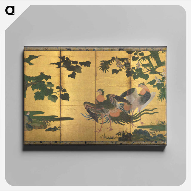 アートパネル-Peacocks and Bamboo
 - クリーブランド美術館 Canvas.