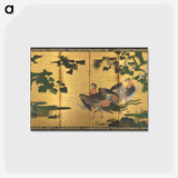 アートポストカード-Peacocks and Bamboo
 - クリーブランド美術館 Postcard.