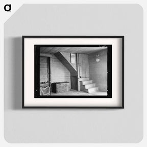 アートポスター-Corner of tobacco farmer's front room - ドロテア ラング Poster.