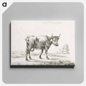 アートパネル-Cow - ジャン ベルナール Canvas.