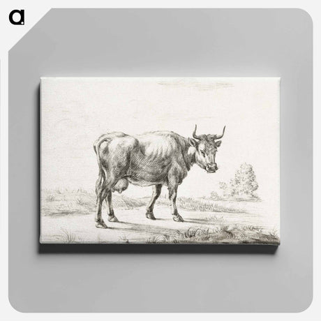 アートパネル-Cow - ジャン ベルナール Canvas.