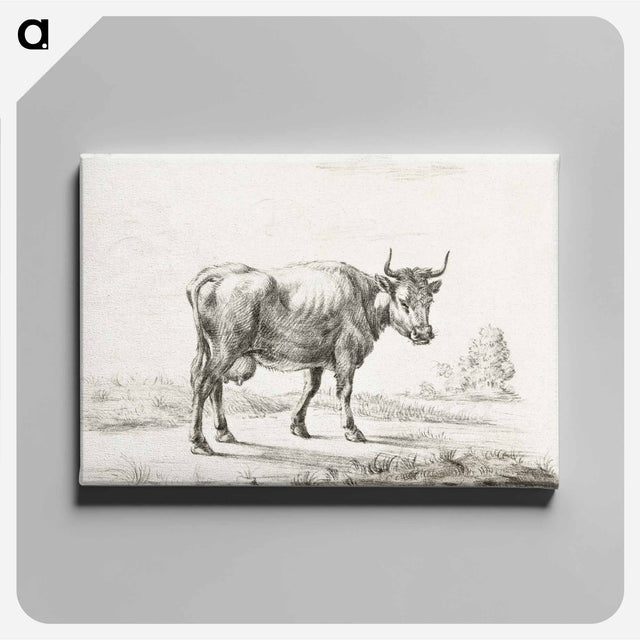 アートパネル-Cow - ジャン ベルナール Canvas.