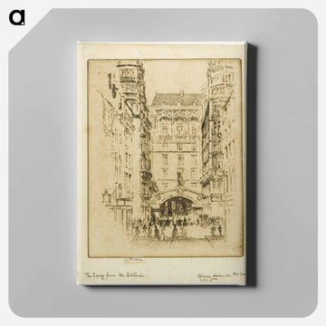 Entrance to the Savoy Hotel
 - ジョセフ ペネル Canvas.