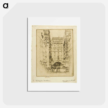 Entrance to the Savoy Hotel
 - ジョセフ ペネル Postcard.