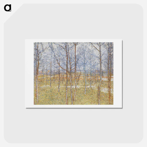 春の風景 - カジミール マレーヴィチ Postcard.