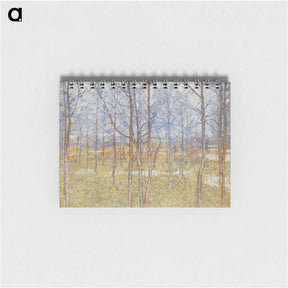 アートメモ帳-Spring landscape - カジミール マレーヴィチ Memo.