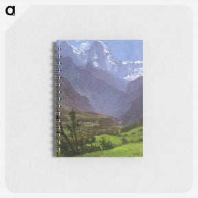 アートメモ帳-Twin Peaks, Rockies - アルバート ビアスタット Memo.