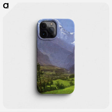 Twin Peaks, Rockies - アルバート ビアスタット Phone Case.
