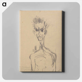 アートパネル-Bust of a man - アーノルド ピーター ワイズ クビンチャン Canvas.