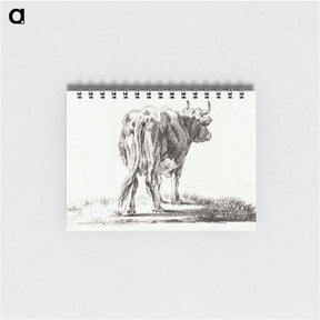 アートメモ帳-Standing cow - ジャン ベルナール Memo.