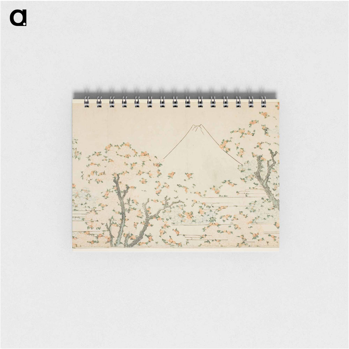 Hokusai's Fuji en kersenbloesem - 葛飾 北斎 Memo.