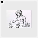 アートポストカード-Reflex Action in Response to Eternal Stimuli
 - 国立医学図書館 Postcard.