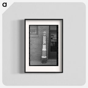 アートポスター-Barber Pole, Williston, North Dakota
 - ラッセル リー Poster.
