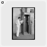 アートポストカード-Oklahoma City Telephone
 - ラッセル リー Postcard.