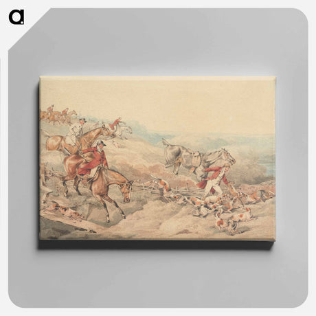 アートパネル-Foxhunting: The Death
 - イェール大学アートギャラリー Canvas.