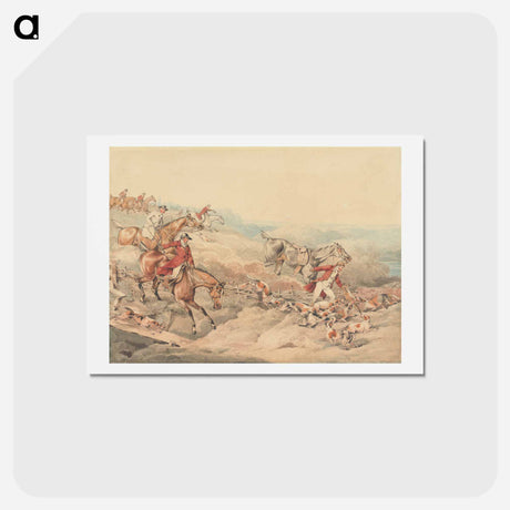 アートポストカード-Foxhunting: The Death
 - イェール大学アートギャラリー Postcard.