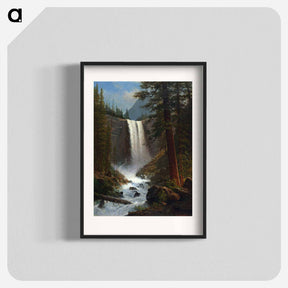 アートポスター-Vernal Falls - アルバート ビアスタット Poster.