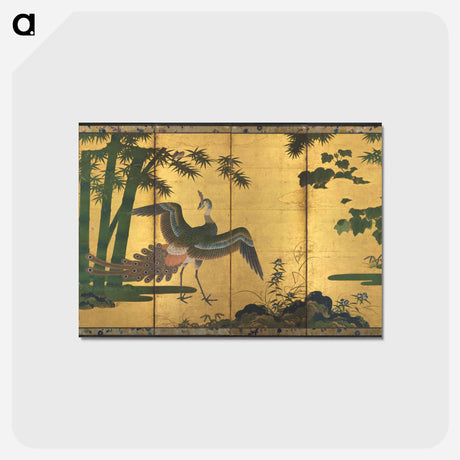 アートポストカード-Peacocks and Bamboo
 - クリーブランド美術館 Postcard.