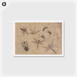 アートポストカード-Album of Sketches by Katsushika Hokusai and His Disciples - 葛飾 北斎 Postcard.