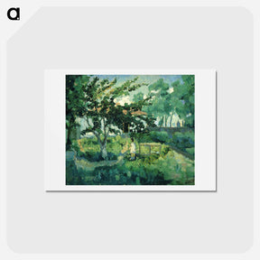 アートポストカード-Summer Landscape - カジミール マレーヴィチ Postcard.