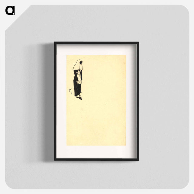 アートポスター-Silhouette of a Nurse
 - 国立医学図書館 Poster.
